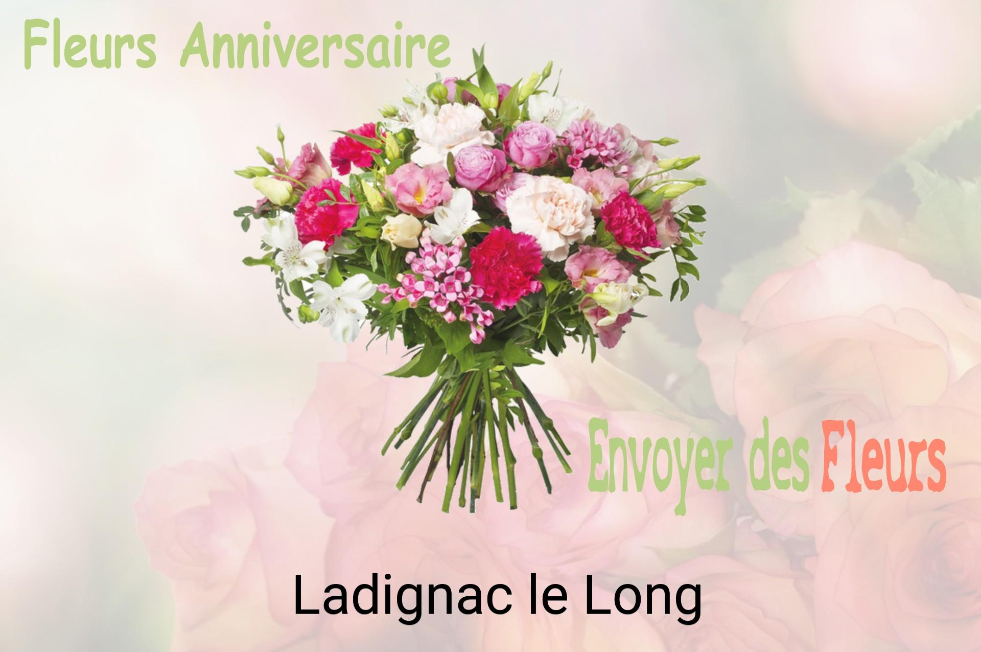 Bouquet de fleurs d’anniversaire livré à Ladignac-le-Long