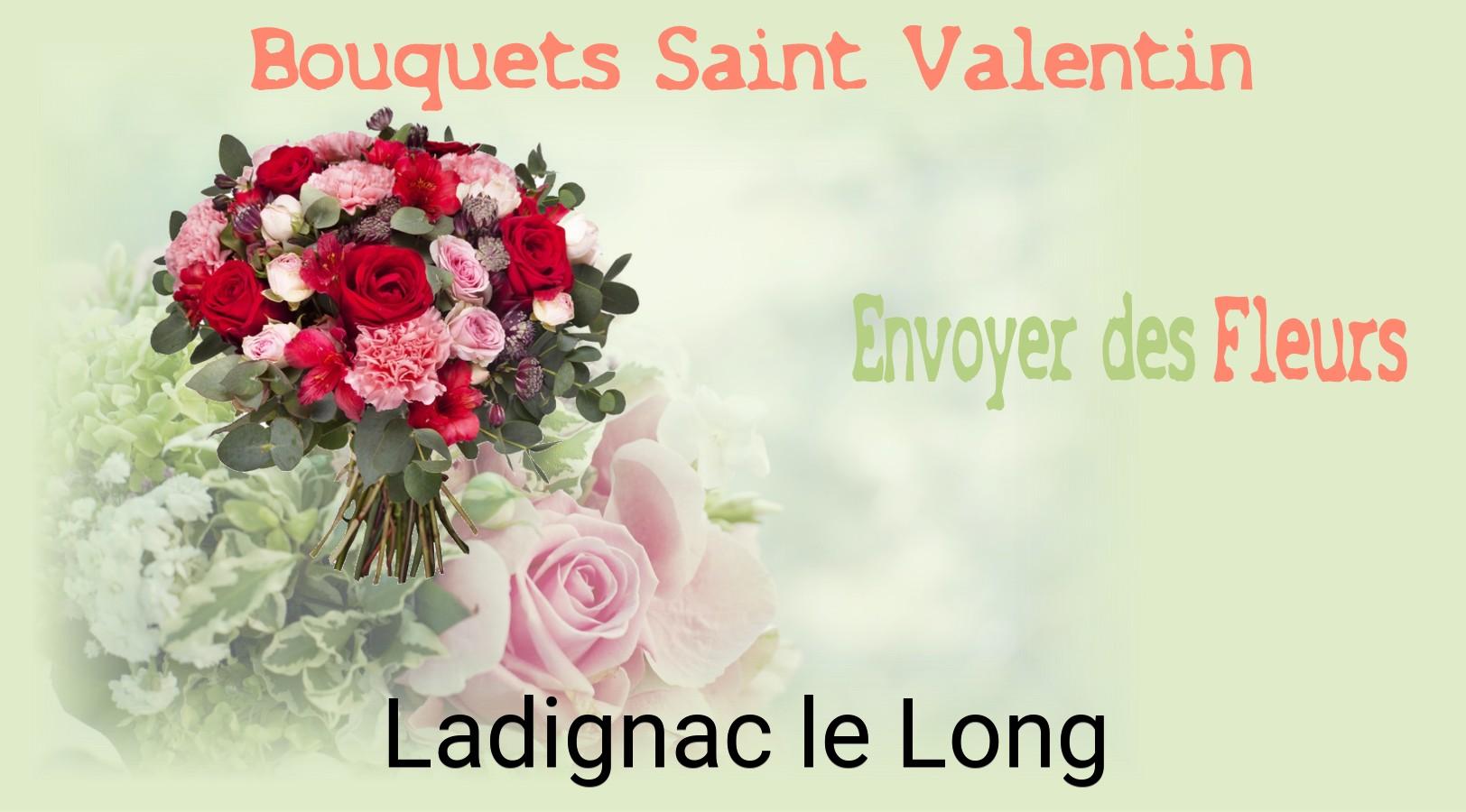 Roses de Saint-Valentin livrées à Ladignac-le-Long